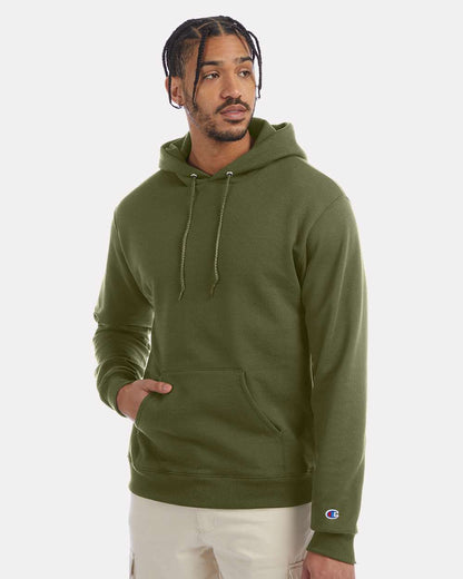 Champion Unisex Powerblend® Hooded Sweatshirt S700 #colormdl_Fresh Olive