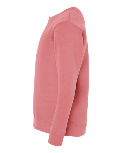 LAT Youth Elevated Fleece Crewneck Sweatshirt 2225 #color_Mauvelous