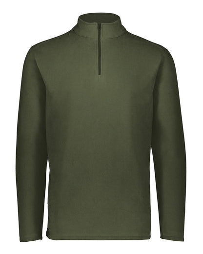 Augusta Sportswear Unisex Eco Revive™ Micro-Lite Fleece Quarter-Zip Pullover 6863 #color_Olive