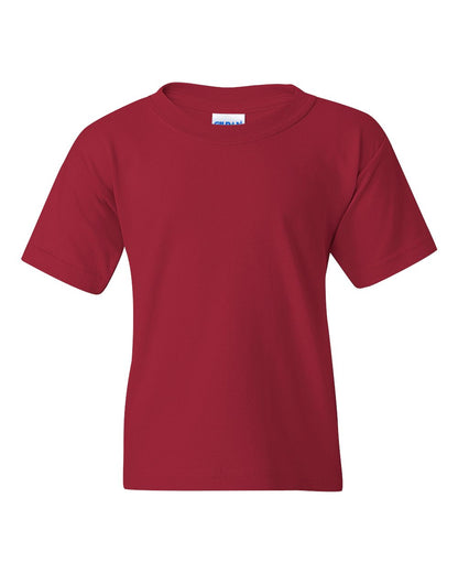 Gildan Heavy Cotton™ Youth T-Shirt 5000B #color_Cardinal