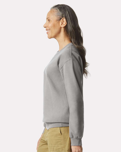 Gildan Unisex Softstyle® Midweight Crewneck Sweatshirt SF000 #colormdl_Cement