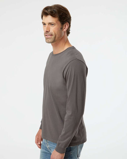SoftShirts Unisex Organic Long Sleeve T-Shirt 420 #colormdl_Graphite
