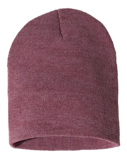 Sportsman 8" Beanie SP08 #color_Heather Cardinal