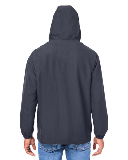 Harriton Unisex Flex Twill Hooded Jacket M73 #colormdl_Dark Charcoal