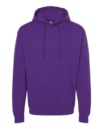 Tultex Unisex Fleece Hooded Sweatshirt 320 #color_Purple