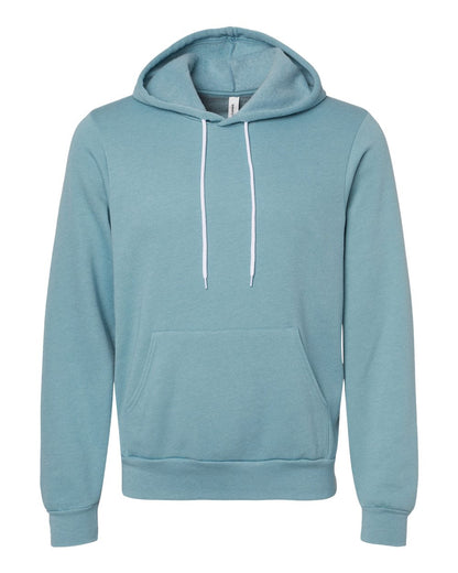 BELLA + CANVAS Sponge Fleece Hoodie 3719 #color_Heather Blue Lagoon