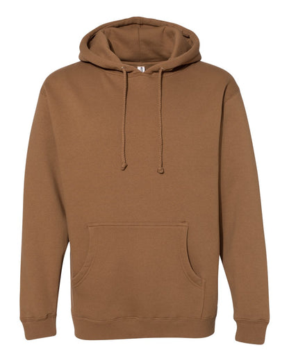 Independent Trading Co. Heavyweight Hooded Sweatshirt IND4000 #color_Saddle