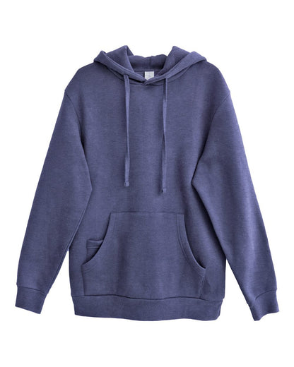 Threadfast Apparel Unisex Epic Fleece Pullover Hooded Sweatshirt T2000 #color_Heather Navy