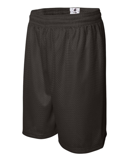 Badger Pro Mesh 9" Shorts 7209 #color_Brown