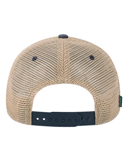 LEGACY Youth Old Favorite Trucker Cap OFAY #color_Navy/ Khaki