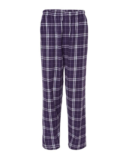 Boxercraft Harley Flannel Pants BM6624 #color_Purple/ White