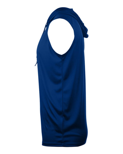 Badger Youth B-Core Sleeveless Hooded T-Shirt 2108 #color_Royal