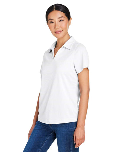 CORE365 Women's Market Snag Protect Mesh Polo CE104W #colormdl_White