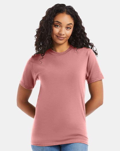 Hanes Unisex Beefy-T® T-Shirt 5180 #colormdl_Mauve