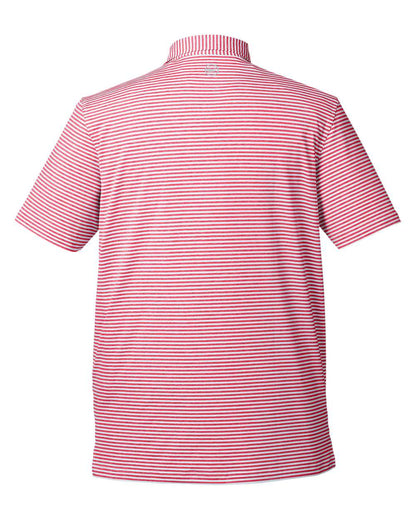 vineyard vines Men's Heathered Winstead Sankaty Polo G011145 #color_Light House Red