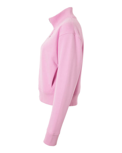 American Apparel Women's French Terry Full-Zip Jacket FTJ00 #color_Powder Pink