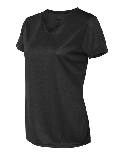 Augusta Sportswear Women's Nexgen Wicking V-Neck T-Shirt 1790 #color_Black