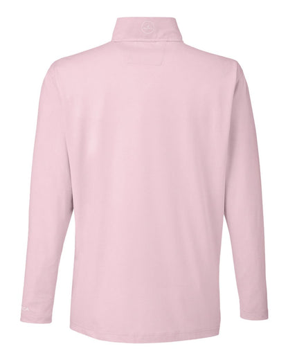 Nautica Men's Saltwater Quarter-Zip Pullover N17924 #color_Sunset Pink