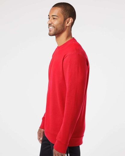 Adidas Fleece Crewneck Sweatshirt A434 #colormdl_Red