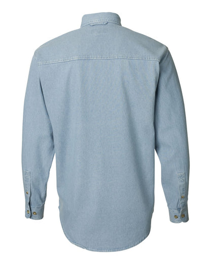 Sierra Pacific Men's Denim Shirt 3211 #color_Light Denim