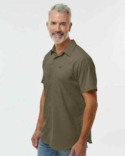 Columbia Men's Silver Ridge™ Utility Lite Short Sleeve Shirt 203072 #colormdl_Stone Green