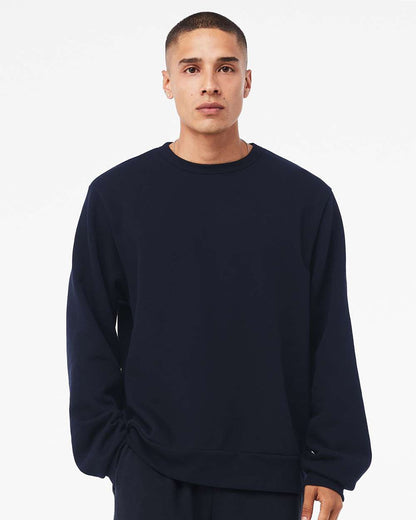 BELLA + CANVAS Sponge Fleece Classic Crewneck Sweatshirt 3911 #colormdl_Navy