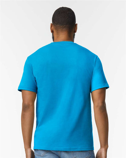 Gildan Unisex Softstyle® Midweight T-Shirt 65000 #colormdl_Sapphire