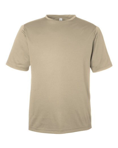 Team 365 Men's Zone Performance Mesh T-Shirt TT15 #color_Desert Khaki