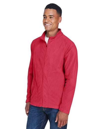 Team 365 Men's Campus Microfleece Jacket TT90 #colormdl_Sport Red