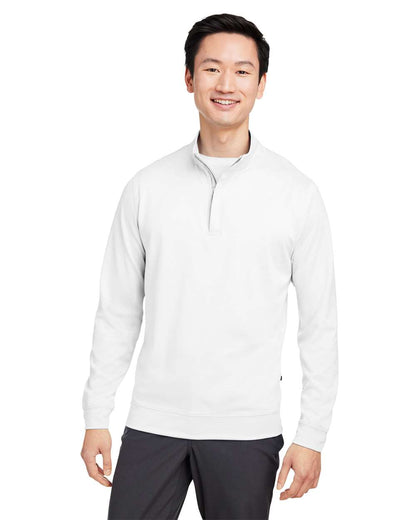 Swannies Men's McKinnon Quarter-Zip Pullover SWM500 #colormdl_White