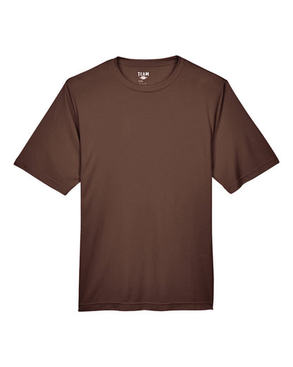Team 365 Men's Zone Performance T-Shirt TT11 #color_Sport Dark Brown