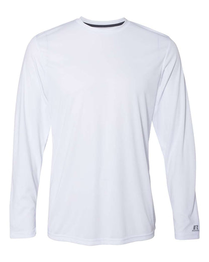 Russell Athletic Unisex Core Performance Long Sleeve T-Shirt 631X2M #color_White
