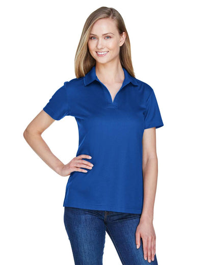 Devon & Jones Women's CrownLux Performance® Plaited Polo DG20W #colormdl_True Royal
