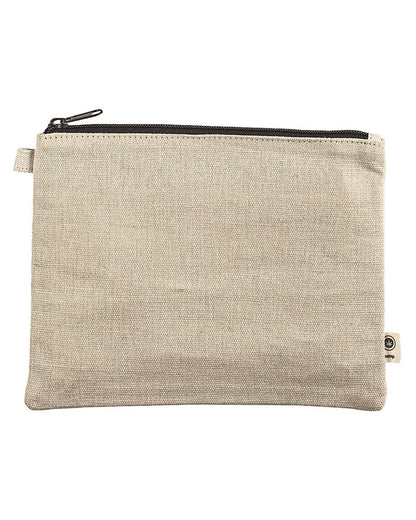 econscious Hemp Pouch EC8402 #color_Natural/ Black