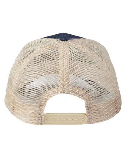 econscious Hemp Blend Trucker Cap EC7093 #color_Navy/ Oyster