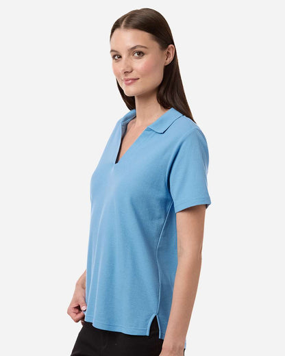 CORE365 Women's Resolve CVC Performance Pique Polo CE106W #colormdl_Columbia Blue