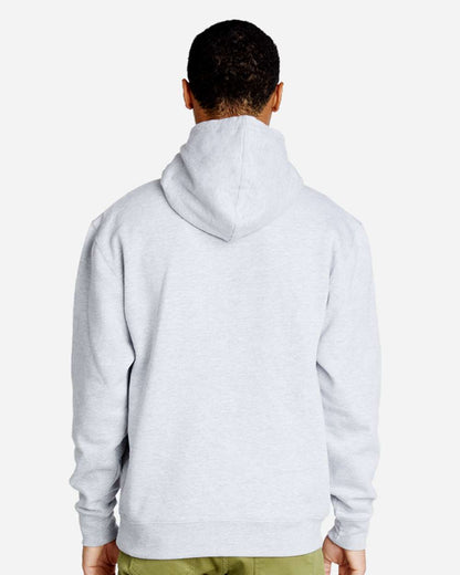 Lane Seven Unisex Future Fleece Hooded Sweatshirt LS18002 #colormdl_Heather Grey