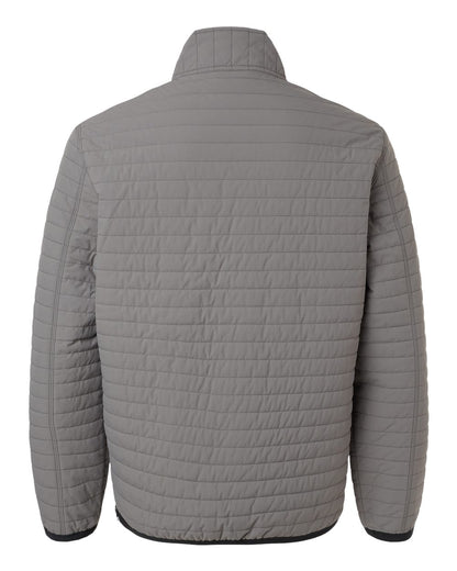 DRI DUCK Men's Keystone Quilted Pullover 5303 #color_Grey
