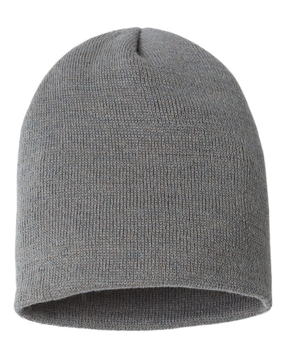 CAP AMERICA USA-Made Sustainable Beanie SKN28 #color_Grey