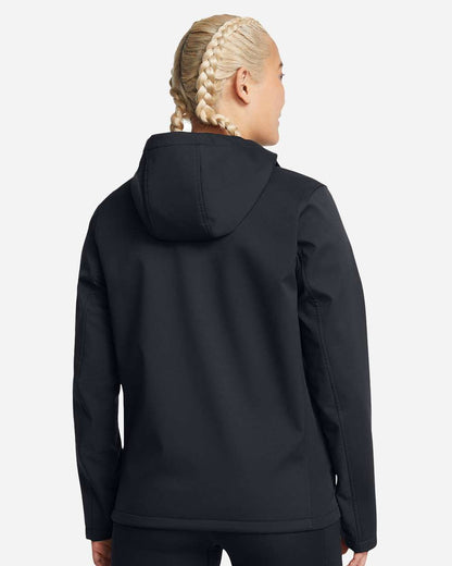 Under Armour Women's ColdGear® Infared Shield 2.0 Hooded Jacket 1371595 #colormdl_Black/ White