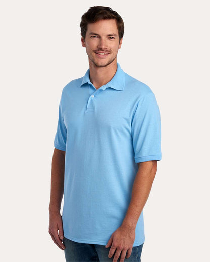JERZEES Men's Dri-Power® Polo 437R #colormdl_Light Blue