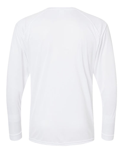 Paragon Unisex Long Islander Performance Long Sleeve T-Shirt 210 #color_White