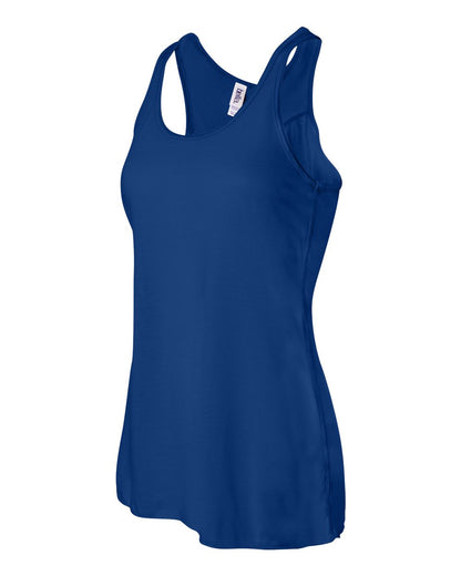 BELLA + CANVAS Women's Flowy Racerback Tank 8800 #color_True Royal