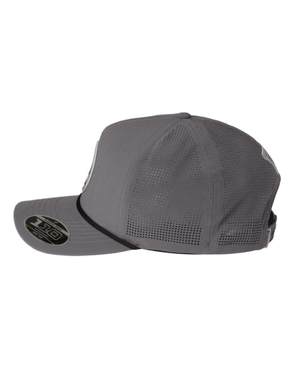 Columbia Tidal Pursuit™ 3D Stretch Snapback Cap 212134 #color_City Grey/ Fish Circle Bass