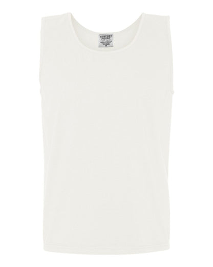 Comfort Colors Unisex Garment-Dyed Heavyweight Tank Top 9360 #color_White