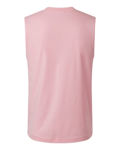 BELLA + CANVAS Jersey Muscle Tank 3483 #color_Pink