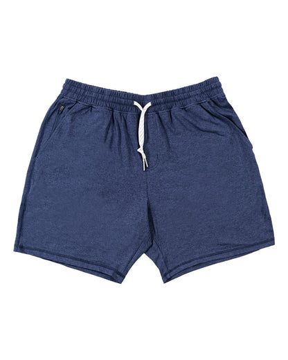 Burnside Dawn to Dusk Shorts 9857 #color_Heather Ink Blue