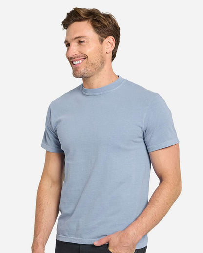 Threadfast Apparel Unisex Colors Garment-Dyed T-Shirt C1200 #colormdl_Glacier Blue