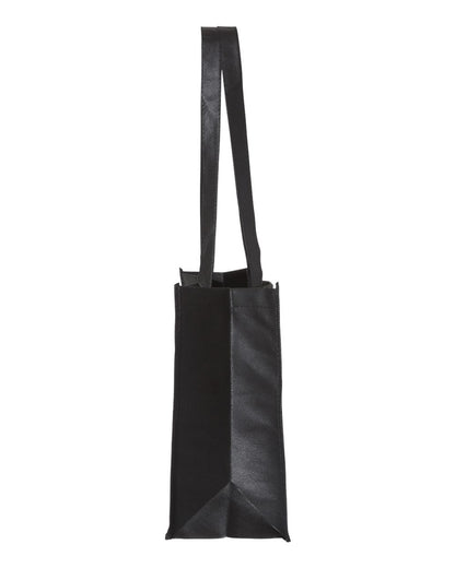 Liberty Bags Non-Woven Deluxe Junior Tote A134 #color_Black