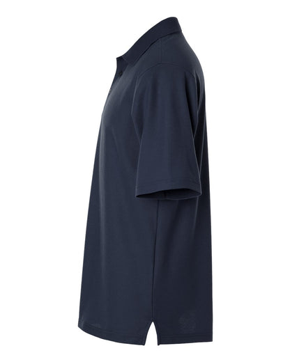 Harriton Men's Tall Maverick CVC Pique Polo M105T #color_Dark Navy
